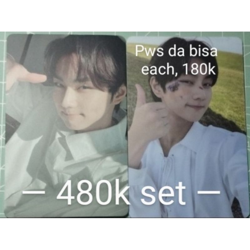 jungwon silau set enhypen photocard