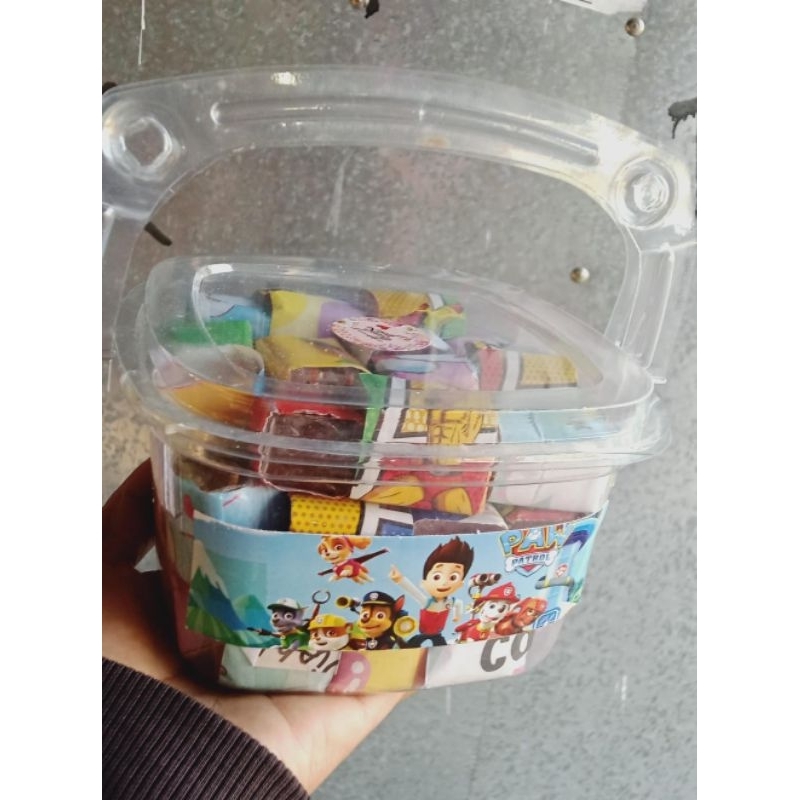 

COKLAT TENG TENG RANTANG MIKA ISI 45 PCS