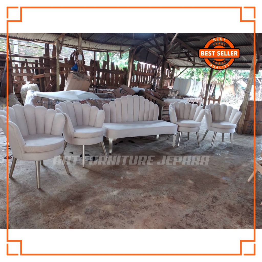 Kursi Pelaminan Kipas / Kursi Pelaminan Lesti Kerang / Kursi Pelaminan Retro / Kursi Pelaminan Terba
