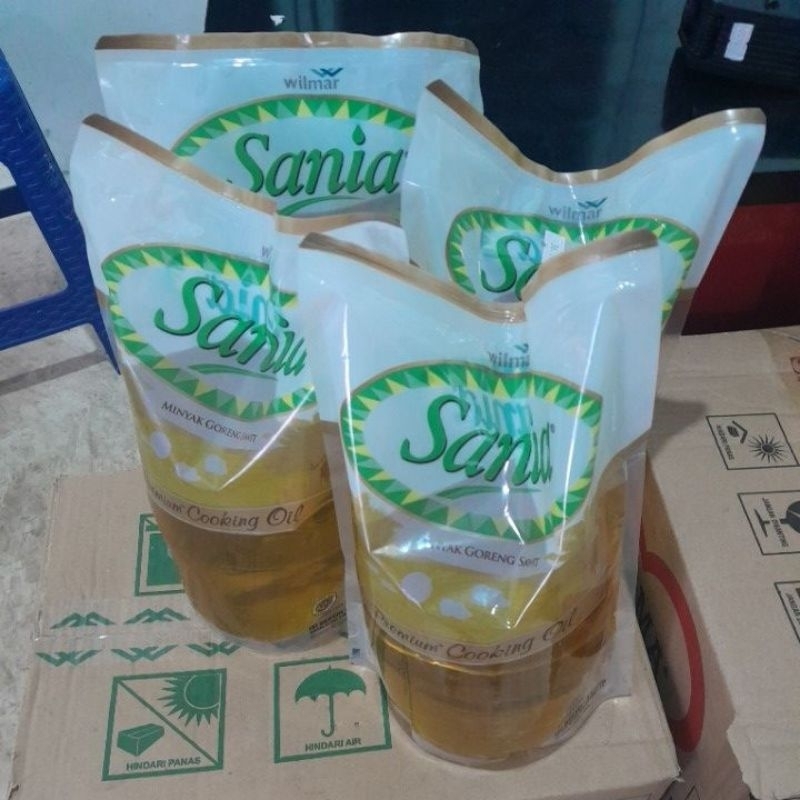 

minyak kelapa sania 2L 1 karton 1 dus