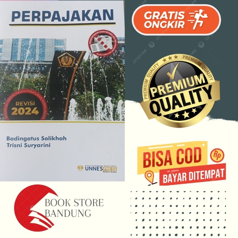 Buku Perpajakan yang update UU Harmonisasi Peraturan Perpajakan terbaru 2024