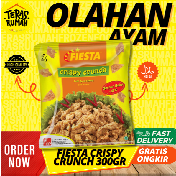 

FIESTA - CRISPY CRUNCH (KULIT AYAM KRISPY RENYAH) 300gr