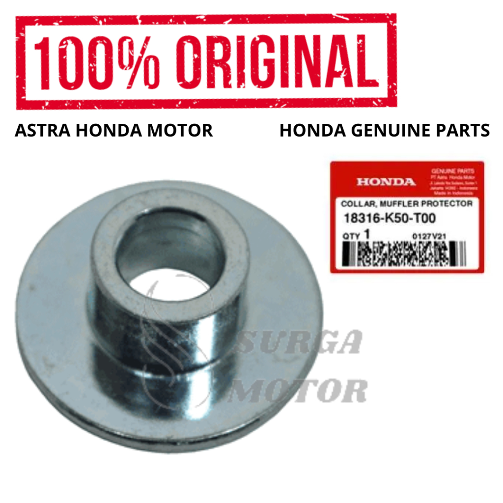 Collar Bos Bushing Cover Tutup Knalpot BeAT Spacy Scoopy Vario Genio ADV PCX Original Honda AHM 1831