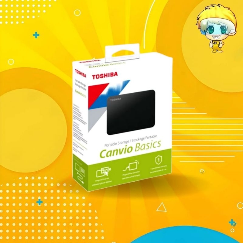 Harddisk External Toshiba 1 TB - Harddisk External Toshiba