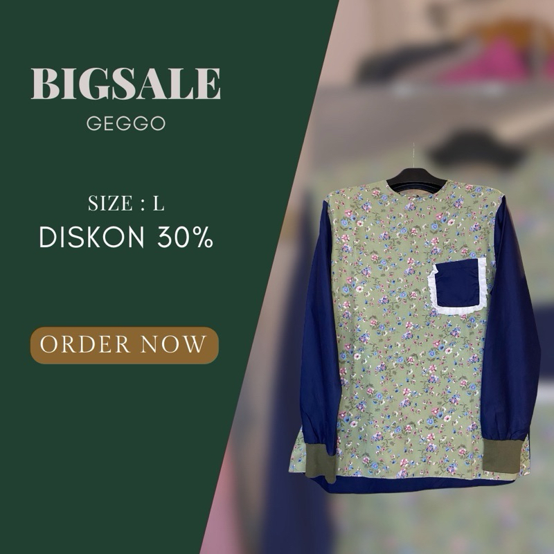 BIG SALE PROMO - GEGGO TUNIK - Fashion Muslim Wanita | LIMITED EDITION