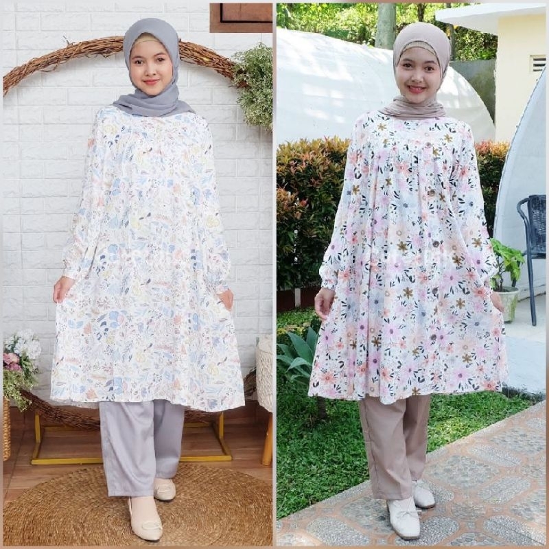 Setelan muslim anak dan remaja perempuan / setelan cutetrik terbaru / set kinan cutetrik