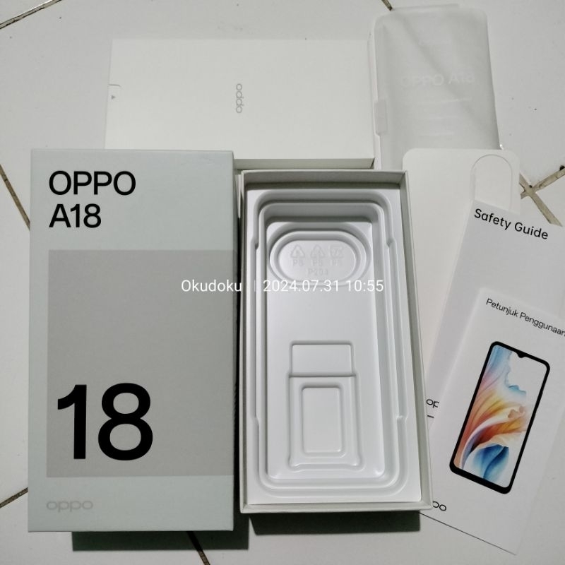 

Dus Box Oppo A18 Original Copotan