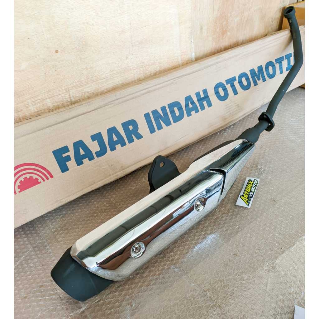 Knalpot Supra X 125 Fi Supra X 125 Injeksi Model standar Fajar Indah