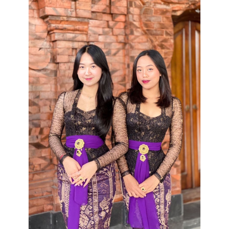 Kebaya Non Payet Hitam