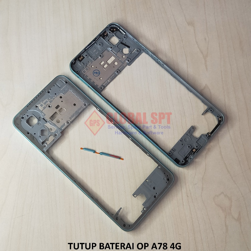 TUTUP BATERAI OPPO A78 4G / BEZEL BATERAI / TUTUP BATRE / TUTUP MESIN