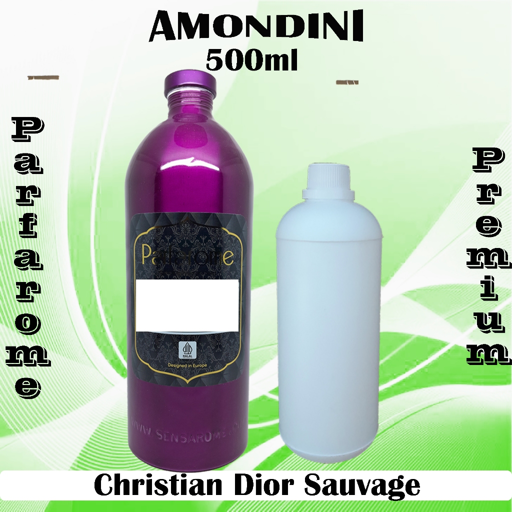 CHRISTIAN DIOR SAUVAGE PARFAROME PREMIUM KEMASAN 500ML MURNI TIDAK SEGEL