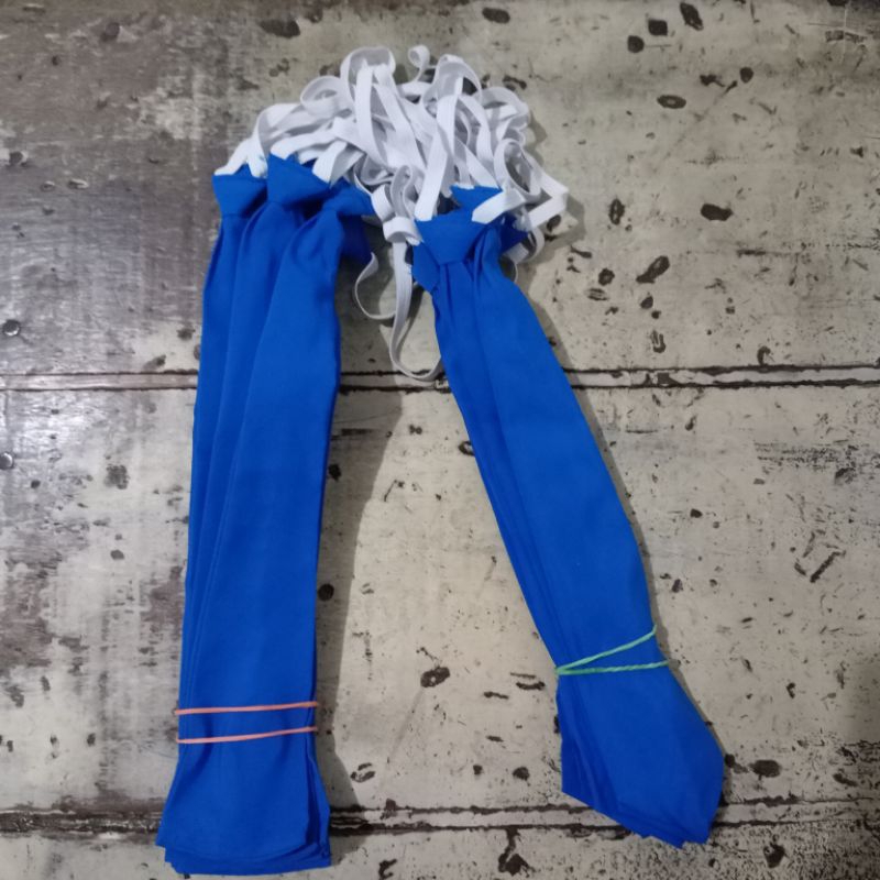 Dasi sekolah anak TK biru Benhur cewek dan cowok