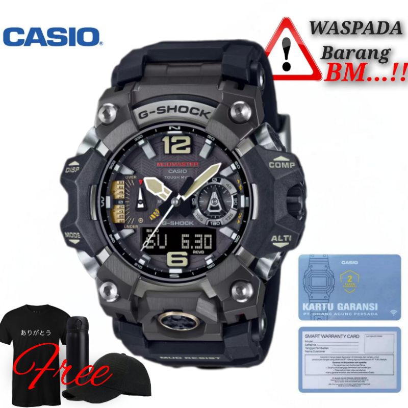 Jam tangan pria Casio G-Shock Gwg-b1000-1adr / Gshock original gwg-b1000-1 original