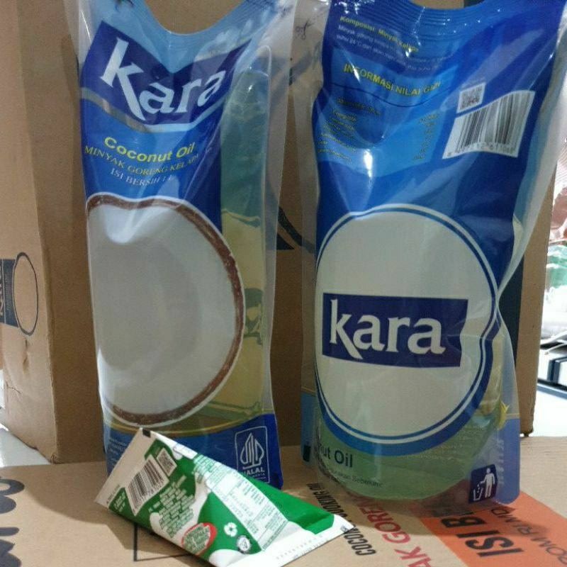 

Kara Paket Promo 2 pax @1 liter Kara Minyak Goreng Kelapa Gratis 1 Sun kara