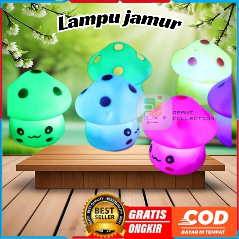Lampu Tidur LED Karakter Warna Warni / Lampu LED Warna / Lampu Hias