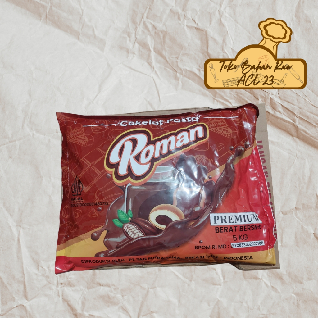 

Isian Coklat Roman/Roman Filling Pasta Cokelat Repack 5 Kg