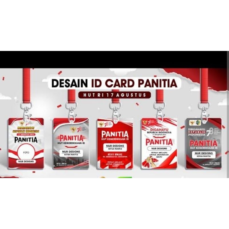 

Cetak 1 Set id card (tali, case, id card panitia B4, B3, B2)