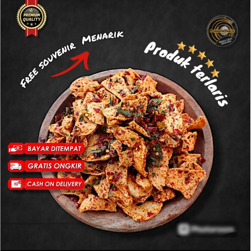 

BASRENG PEDAS DAUN JERUK VIRAL 500 GRAM