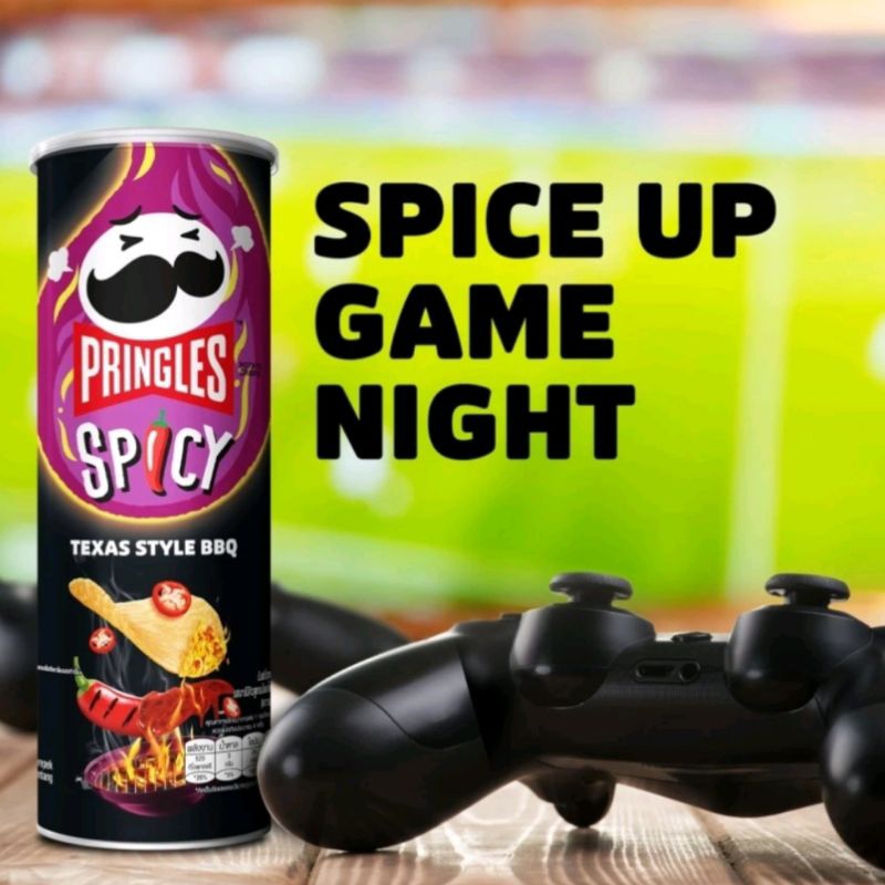 

Pringles Potato Crisps Spicy Texas Style BBQ 42 gr