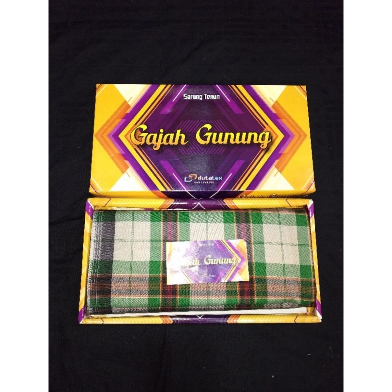 sarung tenun gajah gunung