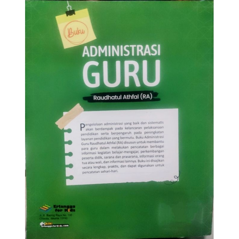 Buku Administrasi Guru