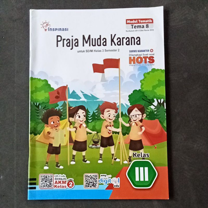 LKS Modul Tematik Praja Muda Karana Tema 8 untuk SD MI Kelas 3 semester 2