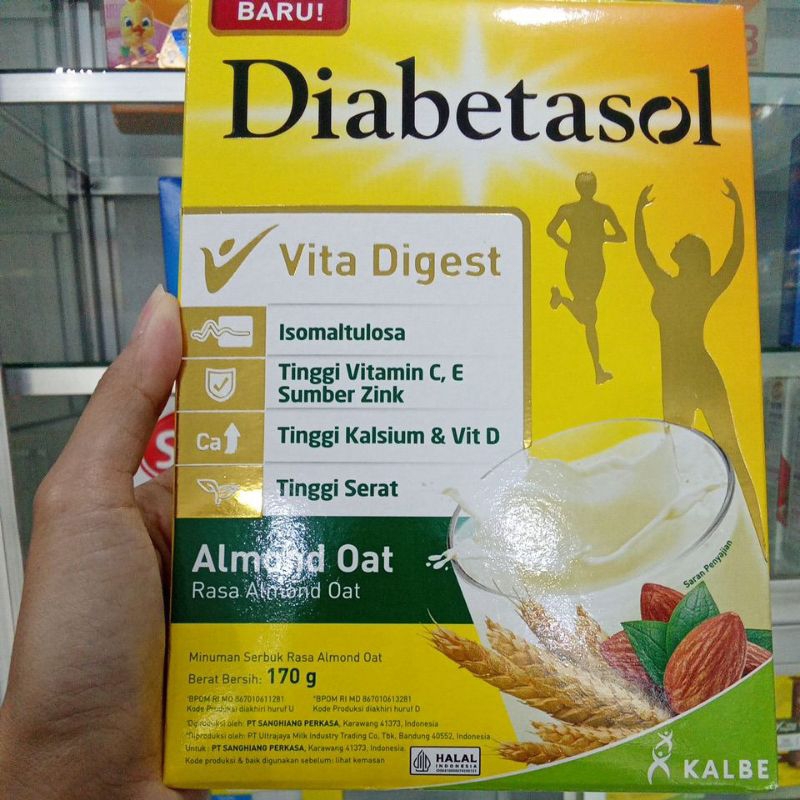 

Diabetasol Almond Oat 170gr