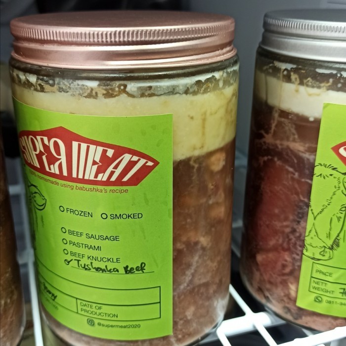 

Beef Stew / Тушонка говяжая (Tushonka) 700gr