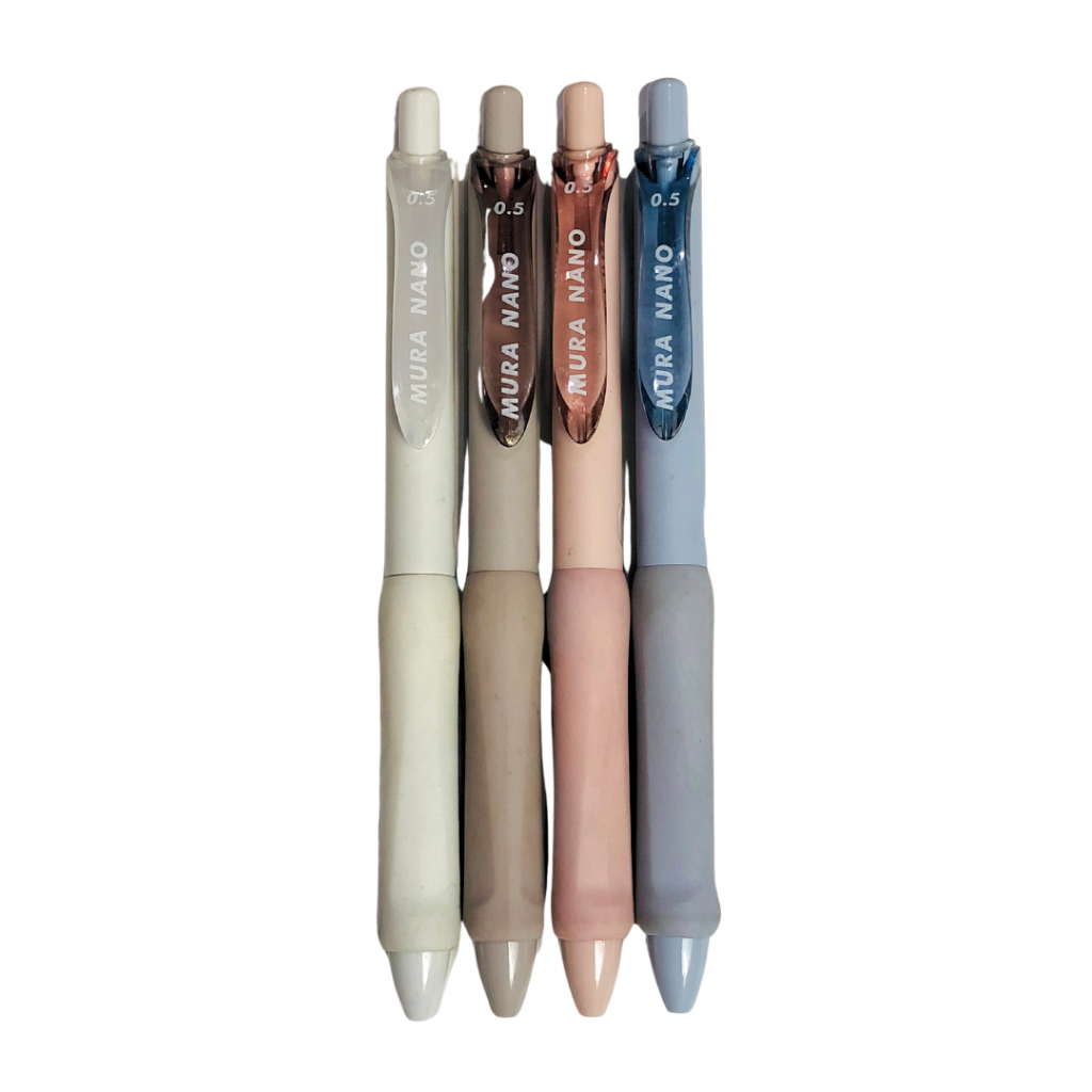 

Pulpen Impor Mura Nano SoftGrip Pastel 0.5mm Ball Pen Tinta Hitam Mura Nano SoftGrip - Satuan