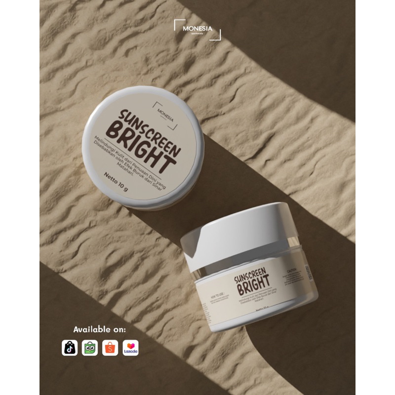 MONESIA APOTHECARY - SUNSCREEN SPF 15 BRIGHT