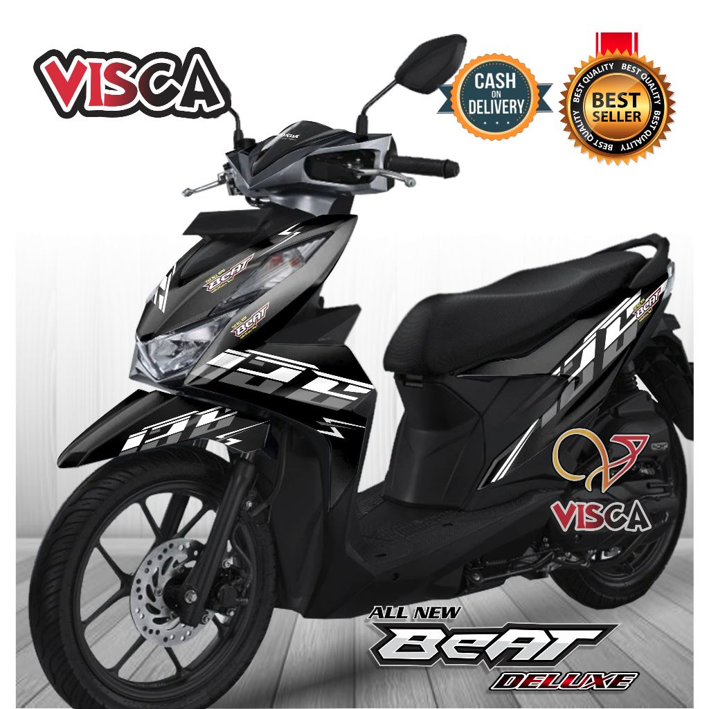 Stiker Motor Beat 2021 Full Body Stiker Beat Street 2022 Variasi Full Body Striping Beat 2020 Varias
