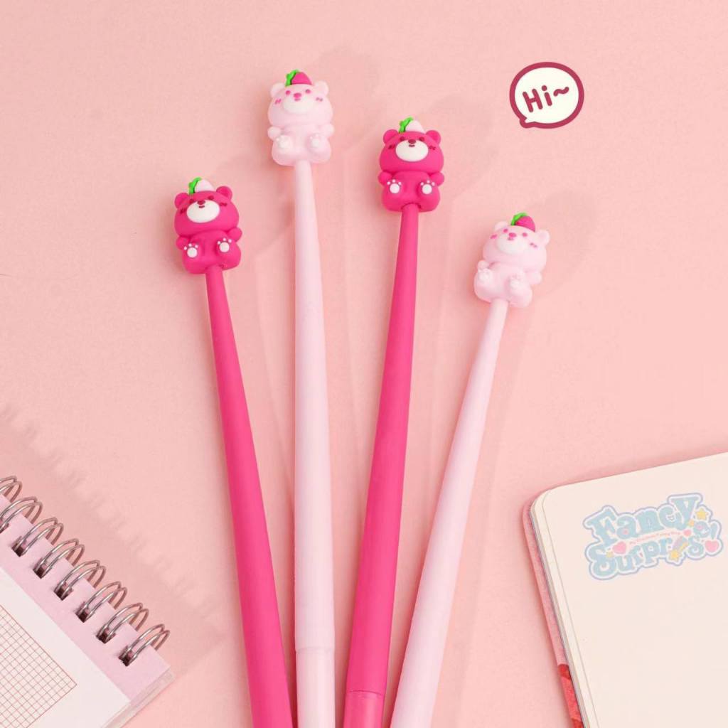 

PULPEN LAMBAI LOTSO | PULPEN GOYANG LOTSO BEAR | PEN GEL BEAR PINK | LOTSO | TINTA HITAM | ALAT TULIS SEKOLAH | ATK | ALAT TULIS KANTOR