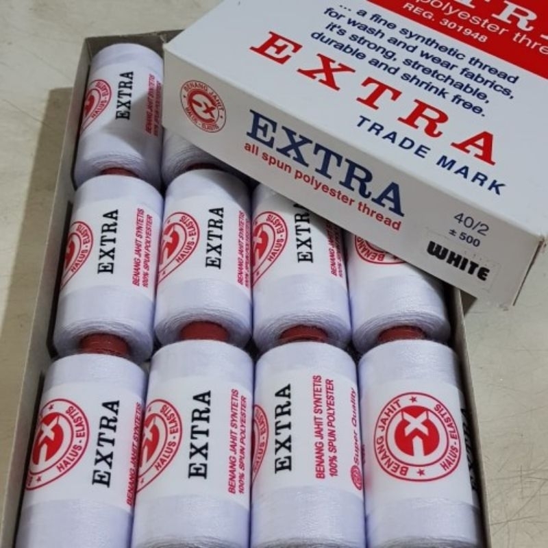 BENANG JAHIT, BENANG EXTRA, BENANG UNTUK MENJAHIT/BENANG