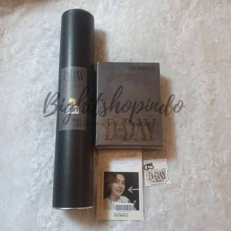 [PO] SUGA  Agust D TOUR 'D-DAY' The Original | BTS SUGA DDAY DIGITAL CODE | BTS SUGA DDAY POSTER SET