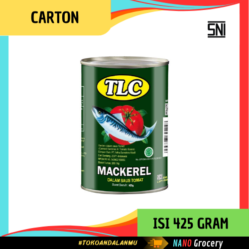 

TLC Mackerel 425 Gram Carton