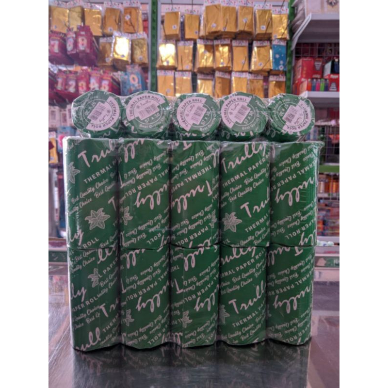 

(1SLOP)Kertas Thermal Trully 57x30 / Thermal Paper Trully 57x30