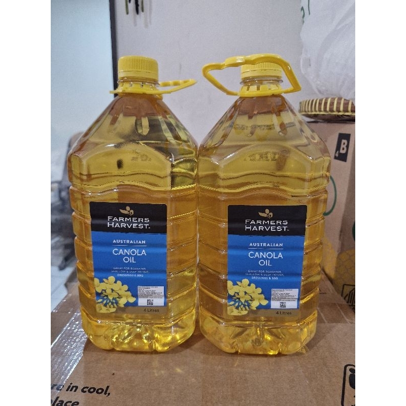

Farmers Harvest Canola Oil Minyak Kanola 4L Derigen