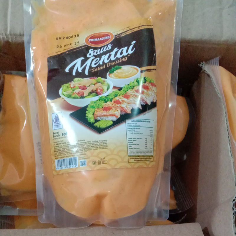 Saus Mentai Prima Agung  500gr