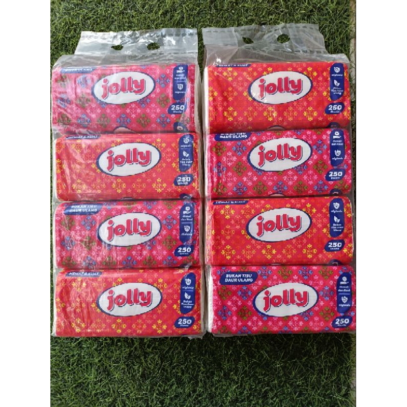 Paket Murmer Tissu Jolly 250 sheet's x8ball