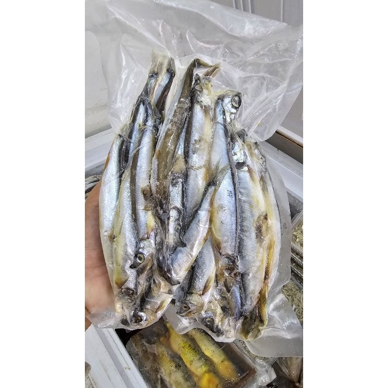 

Ikan shisamo full telur 500gr