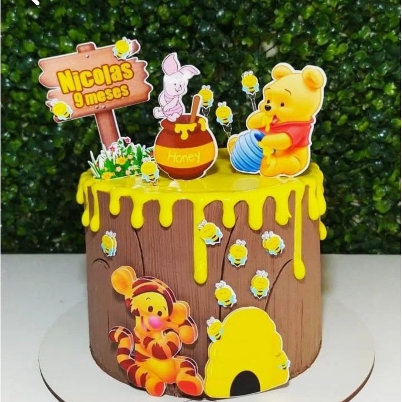 

Kue ulang tahun Winnie the pooh - Kue ultah/Kue tart/Karakter/Kueonline/Blackforest