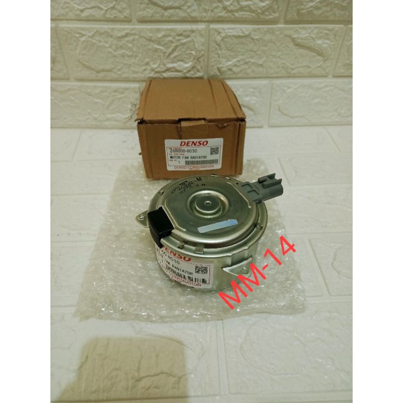 MOTOR FAN RADIATOR MOTOR FAN ALL NEW VIOS YARIS 2014-2018 ORI DENSO