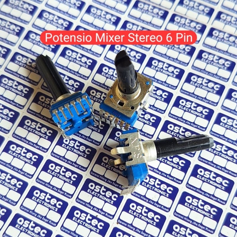 Potensio Mixer Stereo B20K B50K 6 Pin