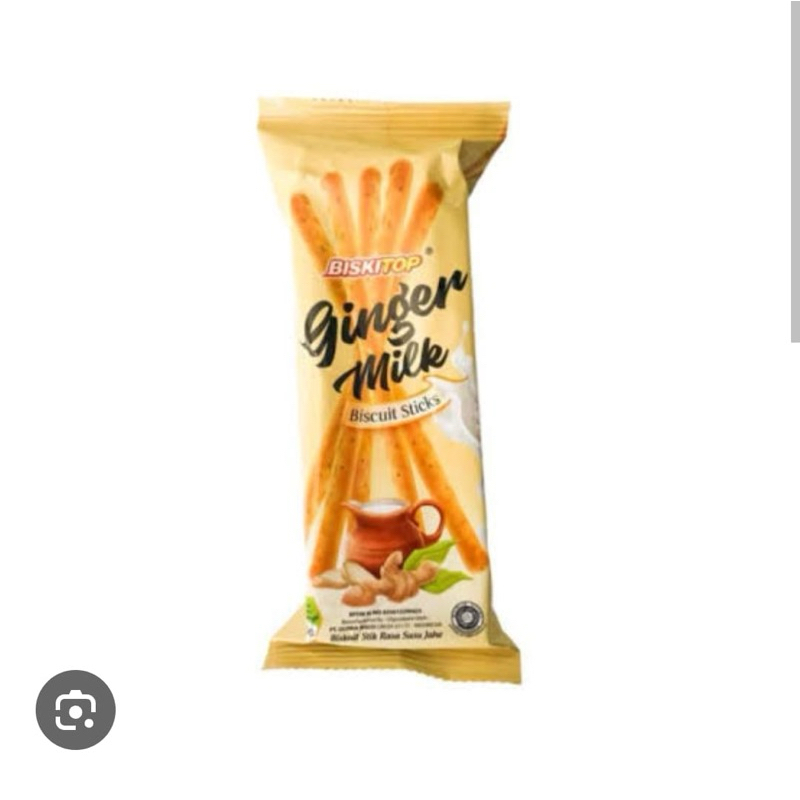 

BISKITOP Ginger Milk sticks 60gram