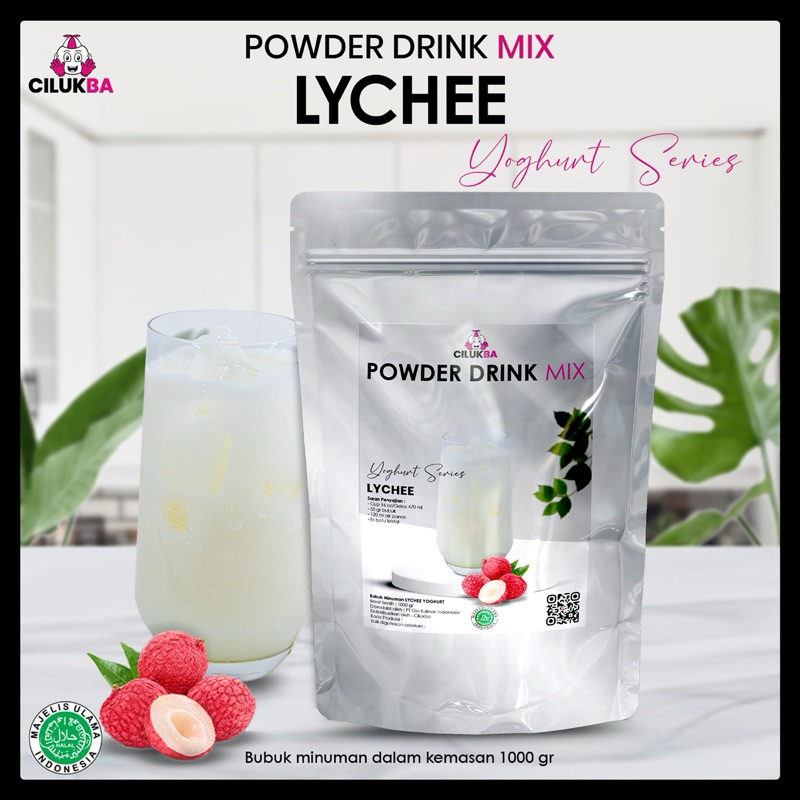 

Bubuk Minuman Rasa Lychee Yoghurt 1 kg / Powder Drink Mix