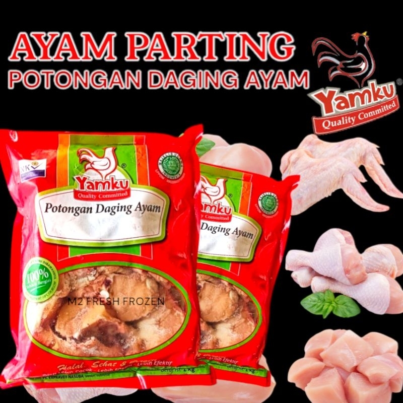 

Yamku Ayam Parting | Potongan Daging Ayam 500 Gr