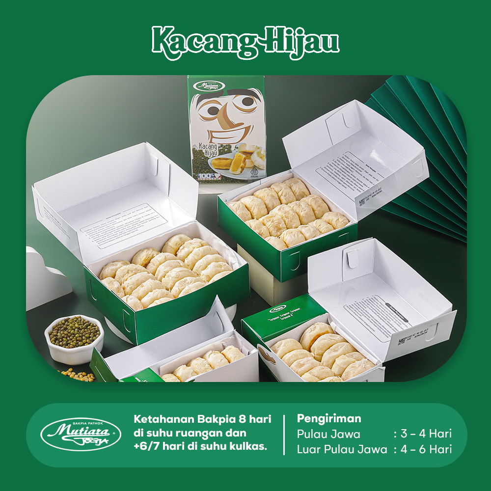 

BAKPIA MUTIARA JOGJA - KACANG HIJAU