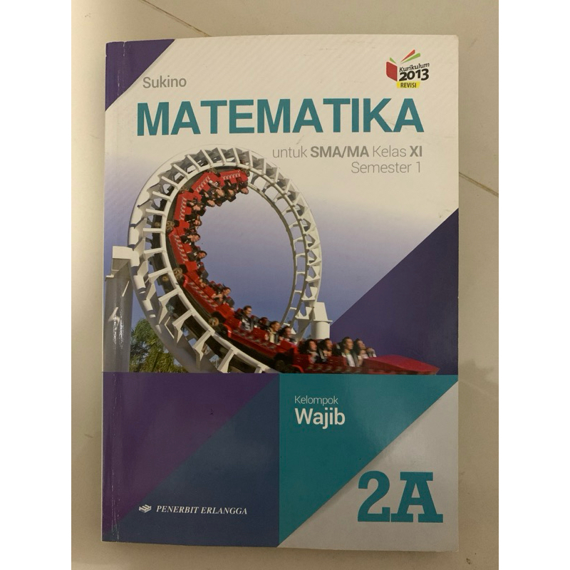 

matematika 2a 2b sma 2 kelas 11 ix kelompok wajib erlangga