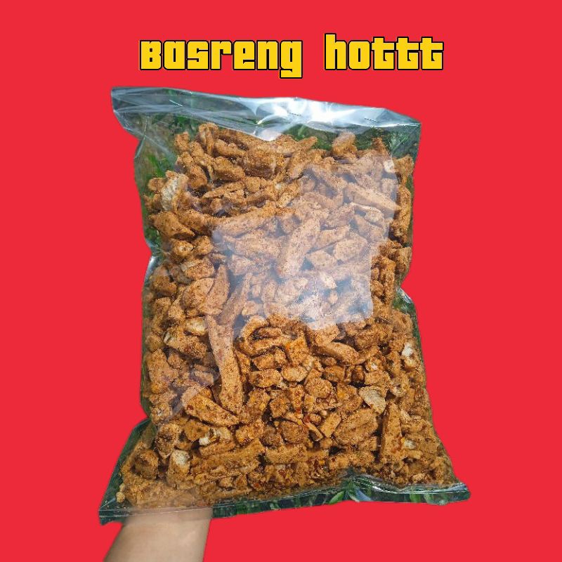 

1kg Basreng pedas daun jeruk
