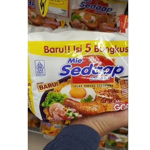 

Mie Sedaap Goreng Isi 5 Bungkus